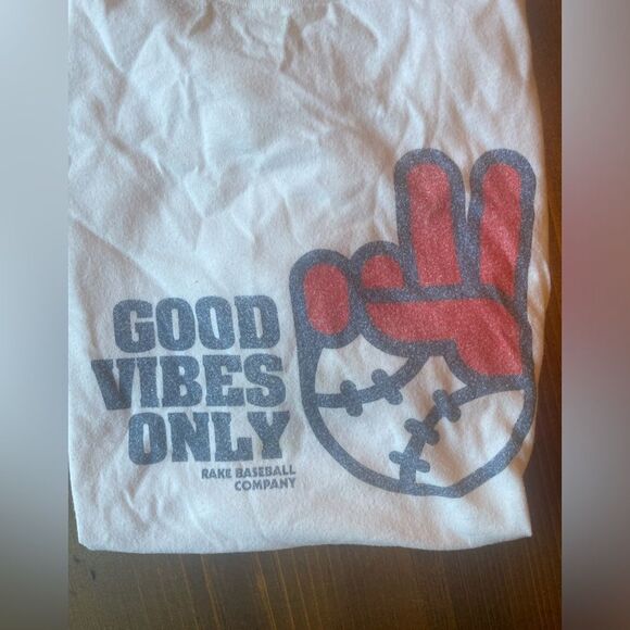 Rake boys baseball tees set of 2 size L - Picture 2 of 8